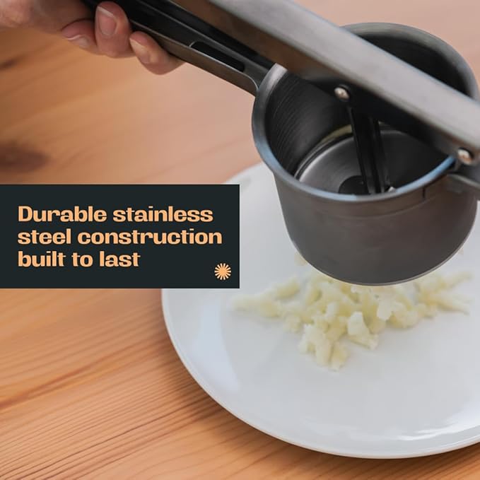 Potato Ricer Stainless Steel - Kitchen Tools and Gadgets - Potato Masher, Potato Grater - Durable Ricer Kitchen Tool - Kitchen Tools - Potato Ricer by Kovilo