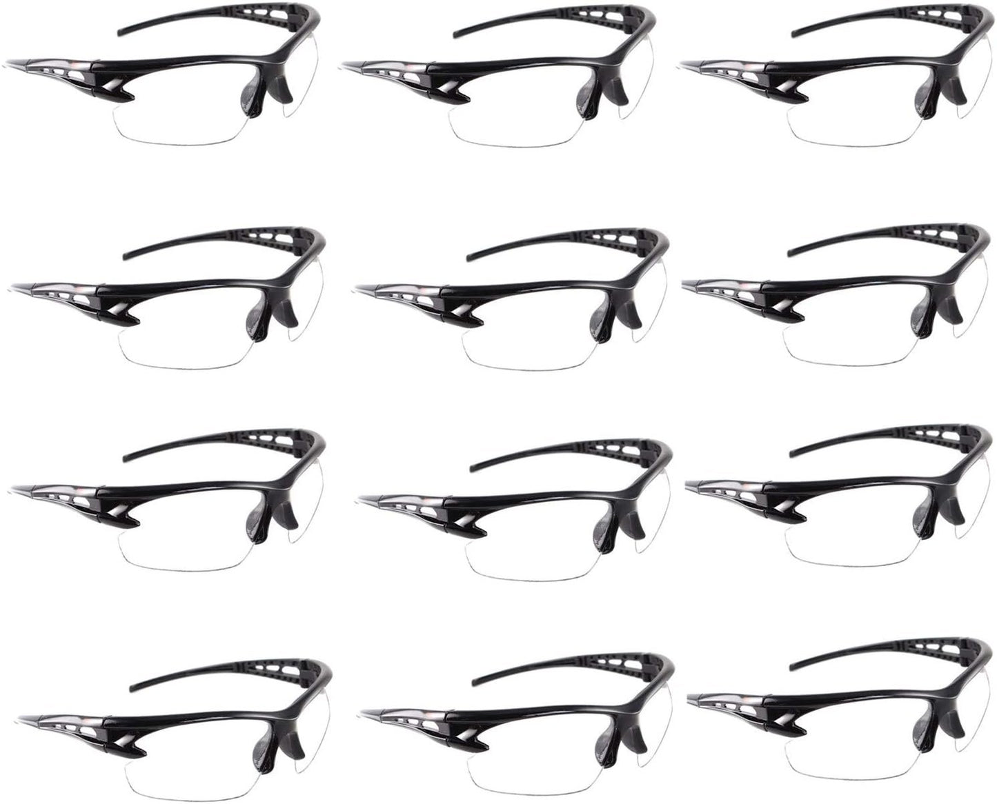 Children’s Safety Glasses－12 Pack of Kids Outdoor Game Protective Goggles Safety Goggles Eyewear for Nerf N-Strike Elite Gun Toy Gun Game Eye Protection & Laboratory Work Safety Glasses