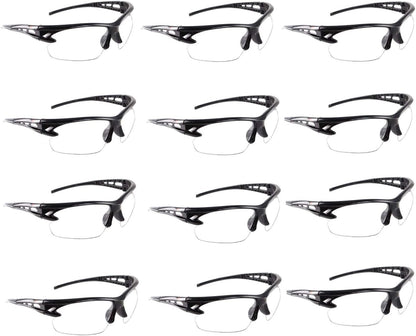 Children’s Safety Glasses－12 Pack of Kids Outdoor Game Protective Goggles Safety Goggles Eyewear for Nerf N-Strike Elite Gun Toy Gun Game Eye Protection & Laboratory Work Safety Glasses