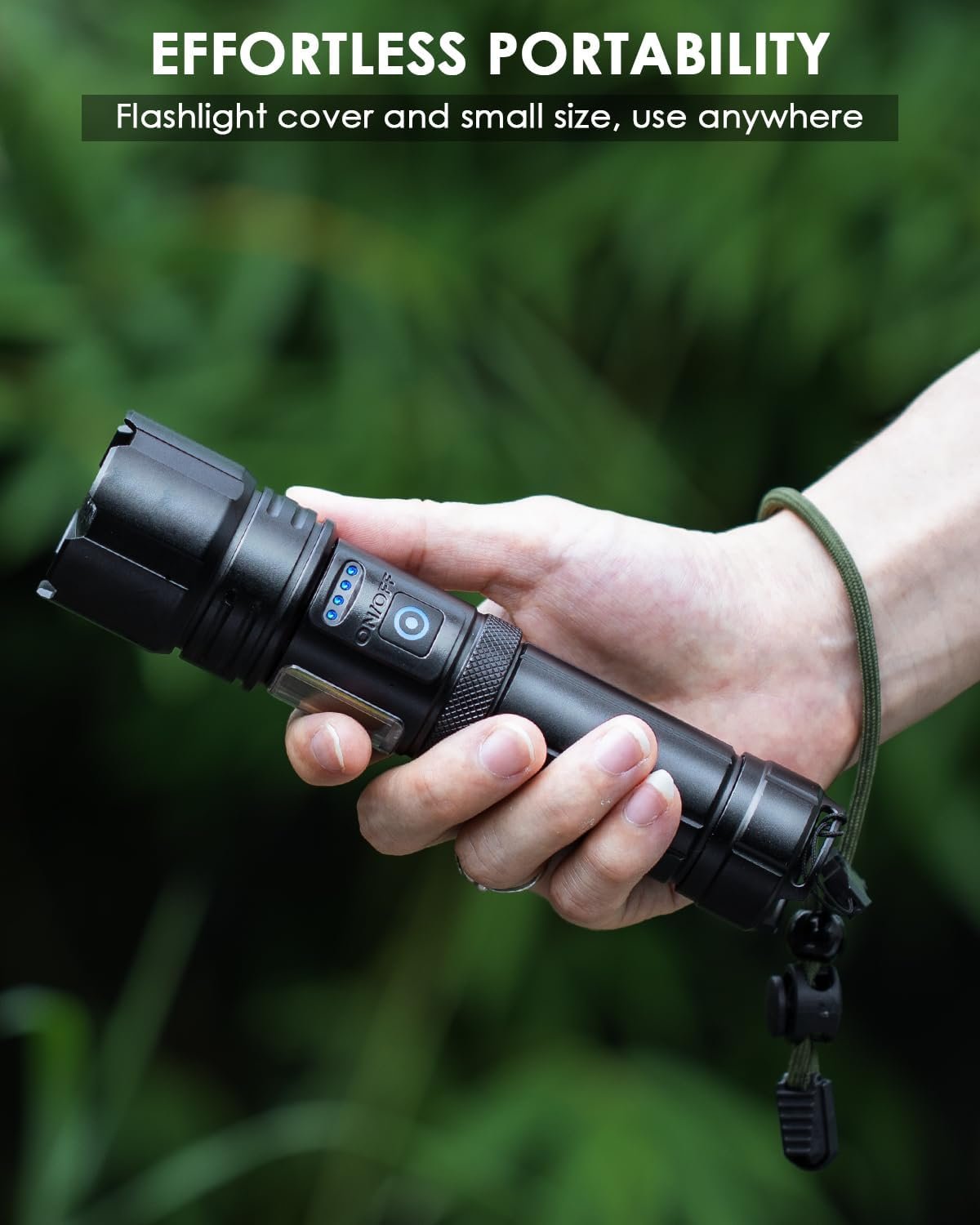 Sigoobal Flashlights High Lumens Rechargeable, 990000 Lumens Bright Flash Light, Powerful LED Flashlights, 15h Runtime, IPX7 Waterproof Flashlights for Home, Camping, 7 Modes