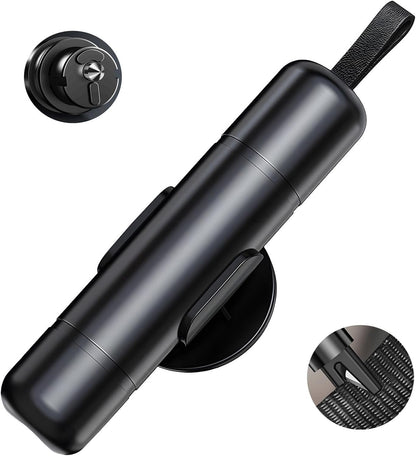 GHKLNY Car Safety Hammer with Seatbelt Cutter Emergency Escape Tool, One Second Window Breaker Seatbelt Cutter Car Emergency Tool to Break Glass (Black)