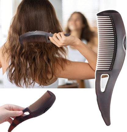 Dolemay Dandruff Comb,Hollow Tooth Design Hairbrush Unisex Removal of Dandruff and Dirt Scalp Comb Daily Travel Comfortable Hair Care Scurf Hairbrush Multifunctional Scalp Care Brush for Women Men
