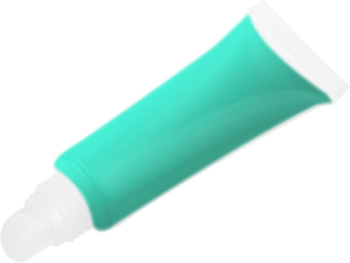 Kare & Kind Pack of 15 Empty Transparent Soft Lip Gloss Tubes 10ml - Refillable Bottles for Cosmetics, Makeup, Lip Gloss, Lip Balm, Accessories - for Travel