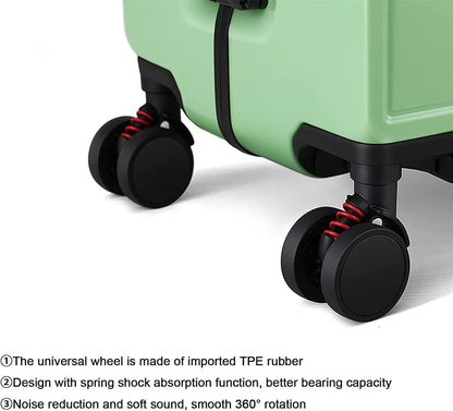 Luggage Carry On Luggage Multifunctional Cabin Luggage Security Anti -Theft Large-Capacity Hardside Luggage Suitcase Checked Luggage