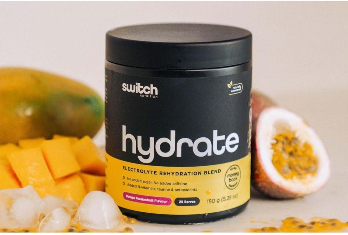 Switch Nutrition Hydrate 25 Serves Mango Passionfruit