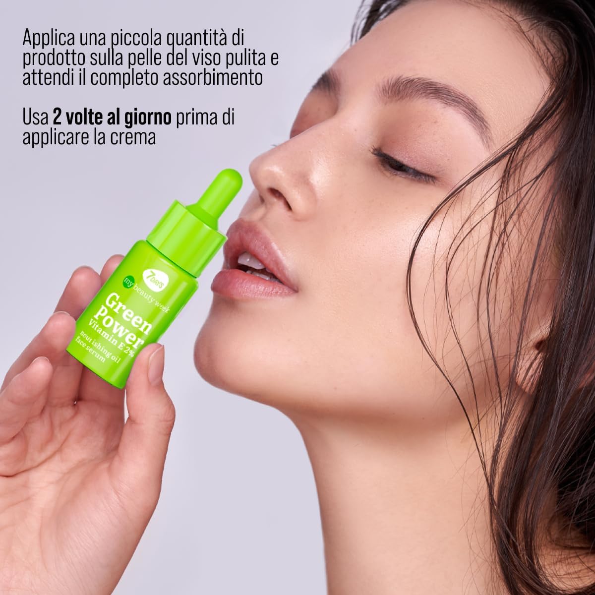 7DAYS - Vitamin E Facial Serum - Nourishing Serum with Avocado Oil and Peptides - Korean Anti-Aging Moisturizing Serum - Anti-Wrinkle Facial Serum for Mature and Dry Skin