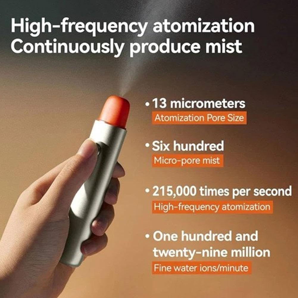 1 Set Smart Electric Oral Spray, Different Flavours Fresh Breath Mouth Spray, Deodorant Spray, Refillable Oral Care Mist (Classic+8 Bombs)