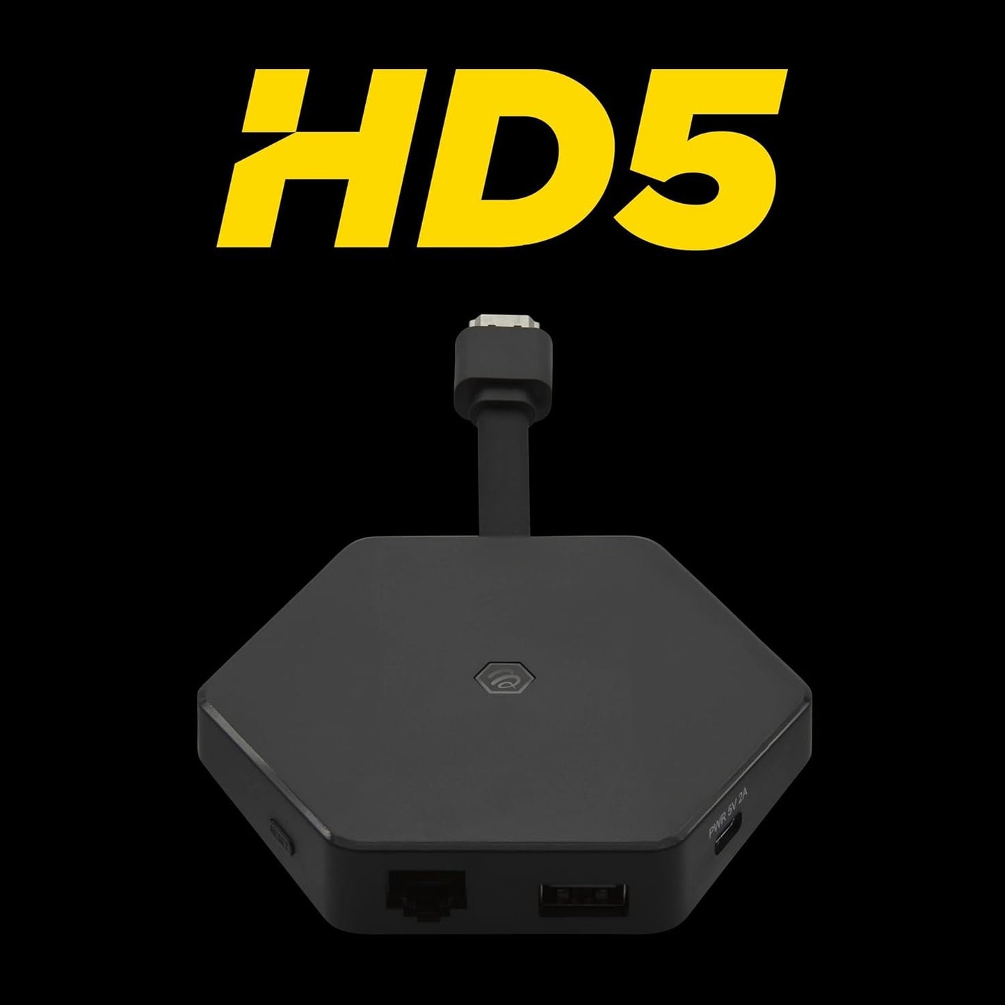 BuzzTV HD5 4GB RAM - 32GB Storage Android 11 TV Box | 4K Streaming Device Quad-Core Processor Dual-Band Wi-Fi Bluetooth 5.0