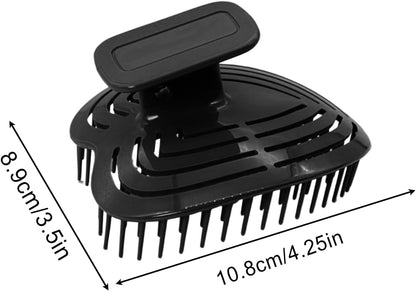 Shampoo Brush Hair Massager - Men Hair Scrubber Washing Brush | Ergonomic Handle Design Gentle Comb, Grooming Cleansing Tool For Father, Husband, Boyfriend