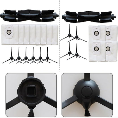 Cleaning Essentials for Verefa L11 Pro - Spazzola laterale principale e sacchetti per la polvere (B)