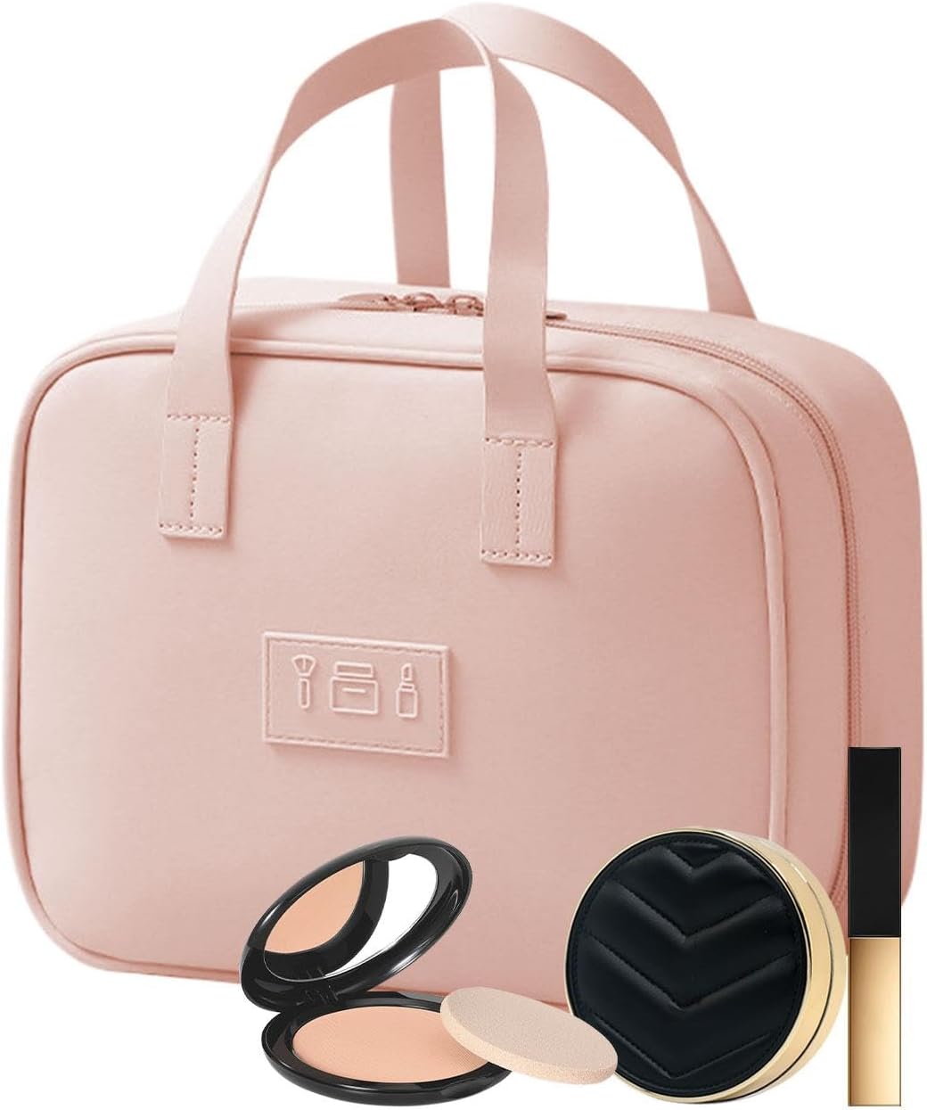 Travel Toiletry Bag, Waterproof Travel Cosmetic Bag, Makeup Organizer for Travel, Cosmetic Organizer for Toiletries, Water Resistant Travel Toiletry Organizer, Travel Accessories Bag Travel Cosmetic,