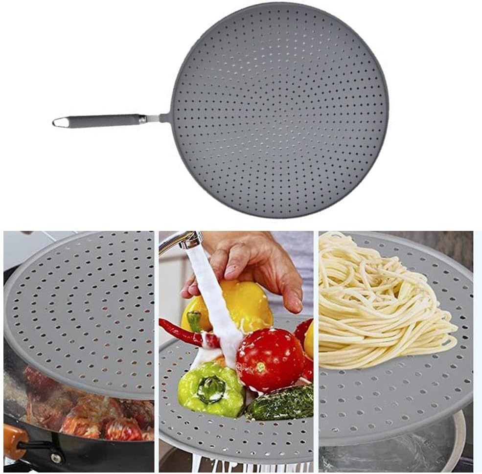Safety First Cooking Tool Anti Oil Splashing Cover Net for a Cleaner Kitchen
