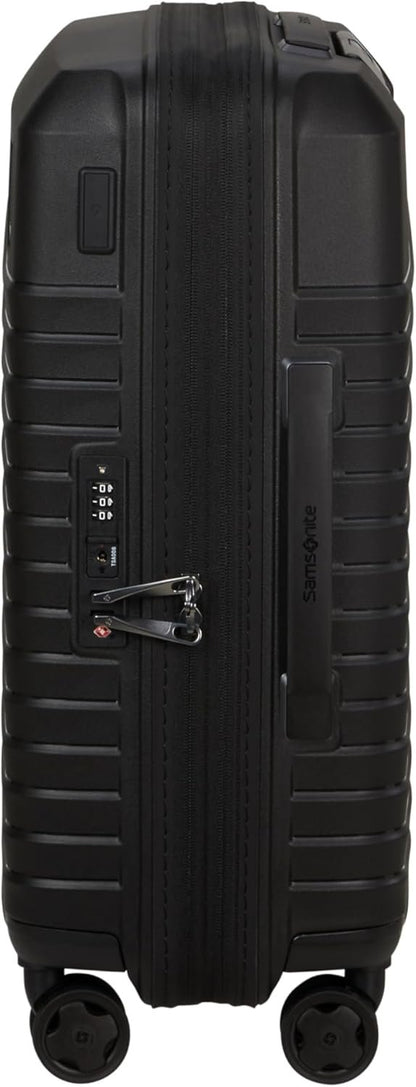 Samsonite Intuo Expandable Spinner Suitcase, Black (Black), Hand Luggage