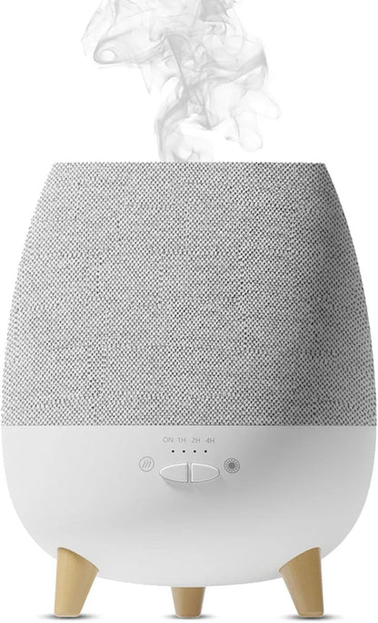 300ml Essential Oil Aroma Diffuser with Remote Control Timer Waterless Auto-Off Protection LED Warm Night Lamp Air Humidifier for Bedroom Home Yoga Spa