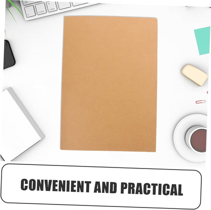 Angoily 10pcs Paper Bifold Presentation Folders Elegant Document Holders for Files Sturdy Classification Folders for Office Professional Use Minimalist Design for Workspace Organization