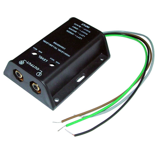 Audioproject A111 - Car Radio Amplifier Adapter Speaker Cable Amplifier to High Level to Low Level Converter Adapter Adjustable