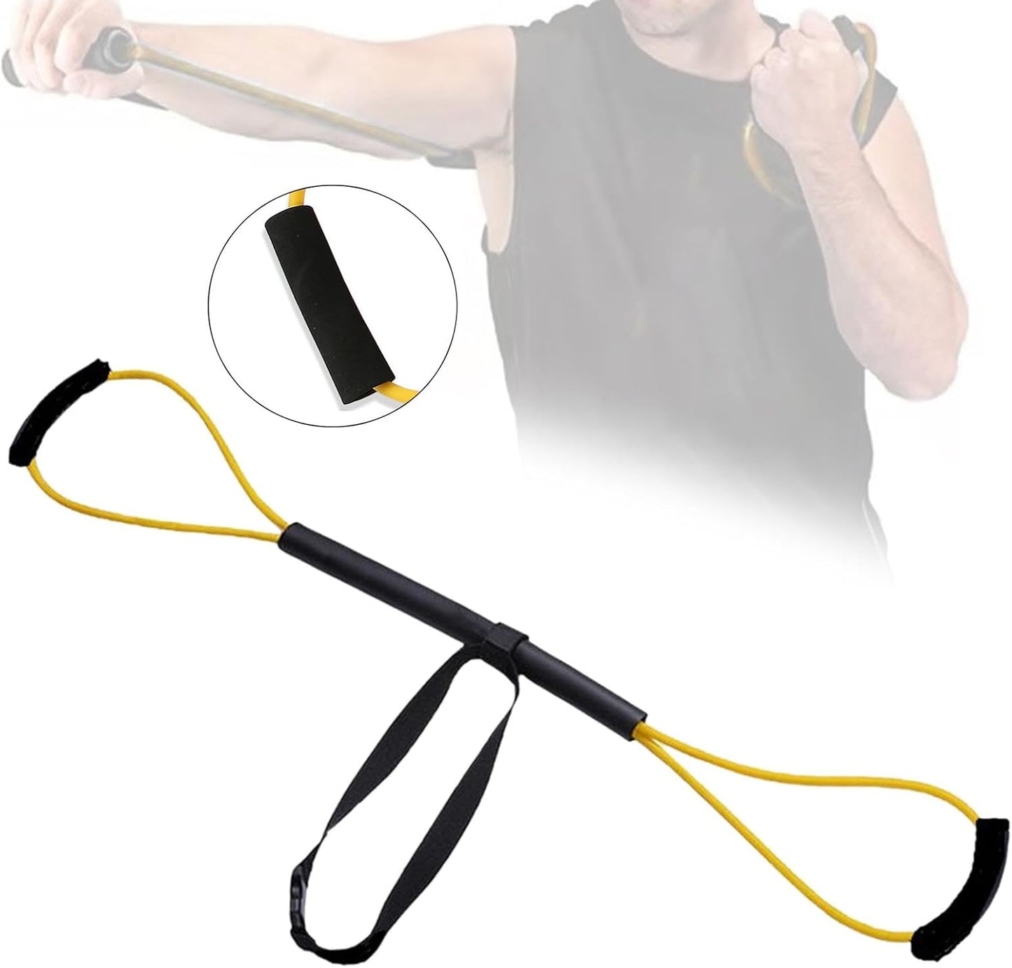 ａ aternee Exercise Bands Boxing Resistance Bands for Speed and Agility 15lbs for Home Gym Accessories Elastic Bands for Shadow Boxing