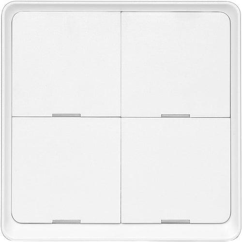 uikios Intelliegent Home Multiple Scene Controller 4 Button Compact Remote Wall Mountable House Automation Switches for House