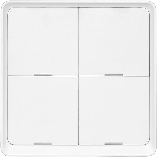 uikios Intelliegent Home Multiple Scene Controller 4 Button Compact Remote Wall Mountable House Automation Switches for House