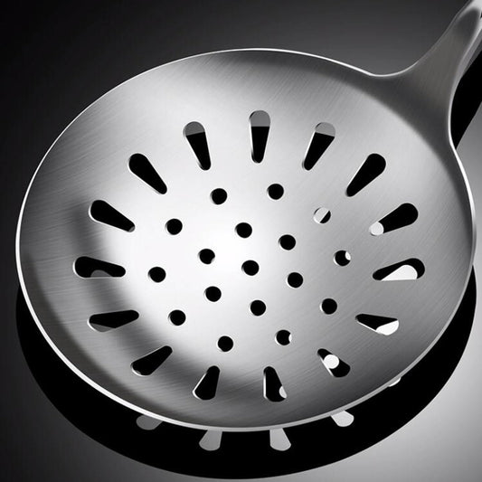 QQNQQ Utensili da Cucina, Utensili da Cucina Cucchiai for Cucinare Spatole Utensili da Cucina in Acciaio Inossidabile Gadget Pentole Spatole da Pranzo Cucchiai