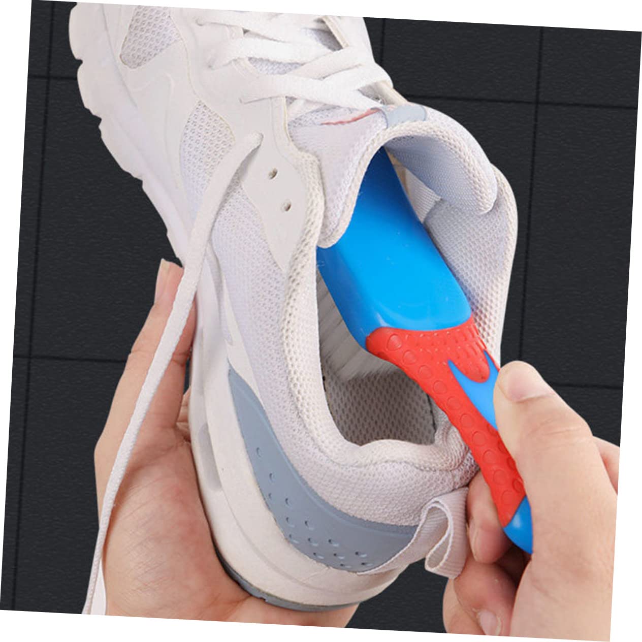 BCOATH Set Di Spazzole Per Scarpe Essential Cleaning Sulies 6 Pezzi Set Di Spazzole Per La Pulizia E La Pulizia Delle Scarpe Per Uso Domestico