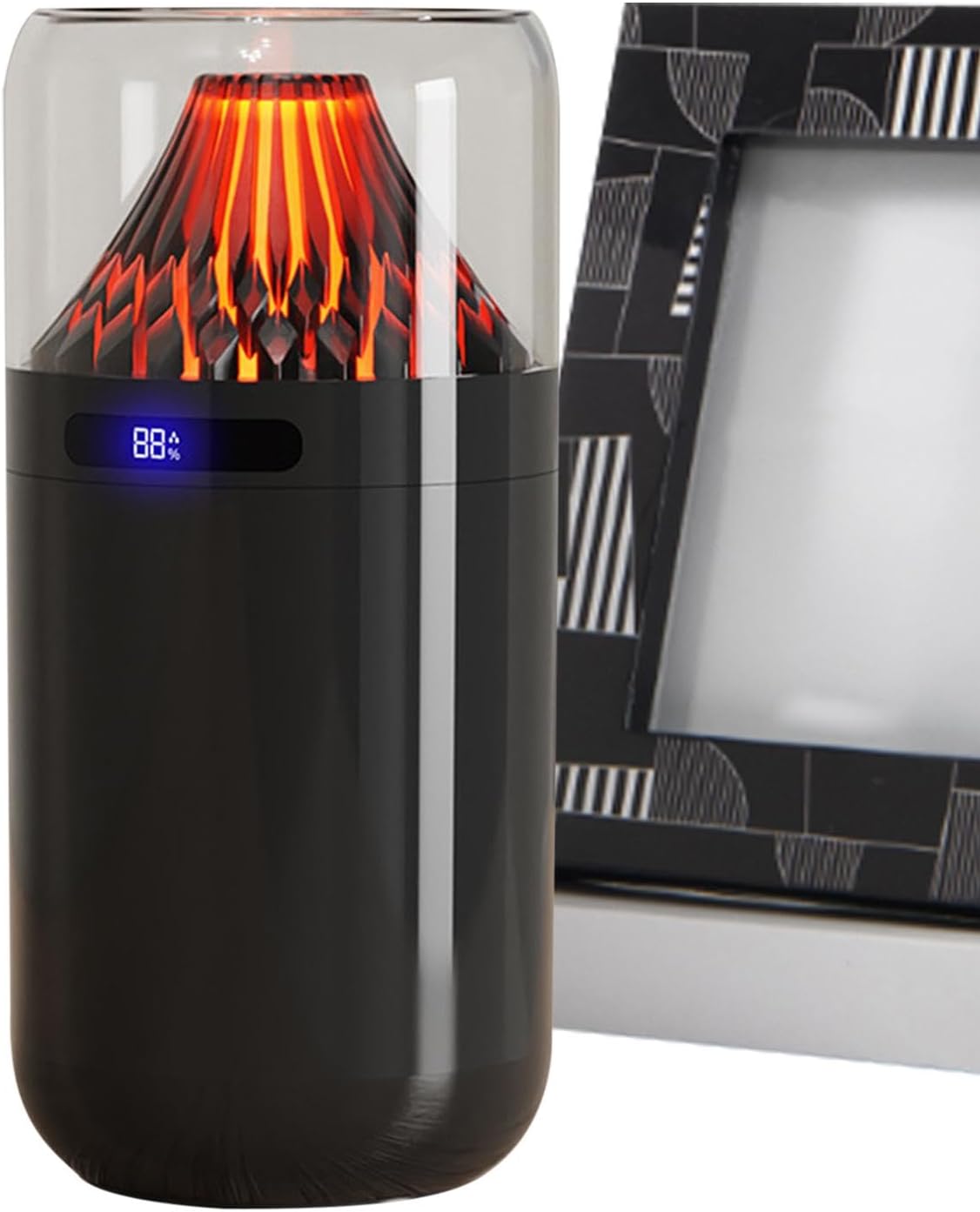 Umidifiers Diffuser, Home Aroma Machine, Portable Mist Maker, Cool Mists Umidifier, 3.07x3.07x6.14 pollici, Ensuring Optimal Comfort & a Soothing Atmosphere for Relaxation Or Sleep