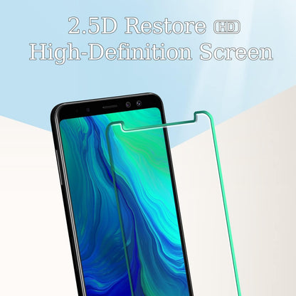 [3-Pack] Kesuwe Screen Protector For Samsung Galaxy A8 2018, A530 Tempered Glass, 9H Hardness, Anti-Scratch, Case Friendly, Easy to Install