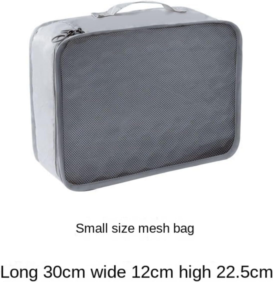 Multi-Size Storage Bags 10 Pack - Waterproof Foldable Organizers for Home Closet, Suitcase Packing, Camping Gear Organization