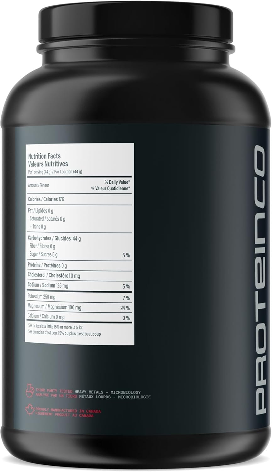 ProteinCo | ActivCarbs | Advanced Carbohydrates & Electrolytes Powder Formula | Cyclic Dextrin | Muscle Recovery | Energy - Performance - Recovery - Hydration | Plain | 2 kg