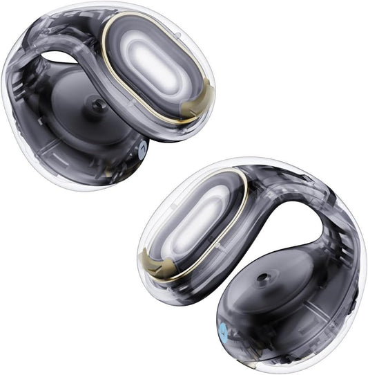 Soundcore C30i by Anker, Open-Ear Earbuds, Clip-On Headphones, Lightweight Comfort, Small-Ear Friendly, Stable Fit, Firm-Shell Design, Attachable Ear Grips, Big Drivers for Clear Audio, 30H Play, IPX4