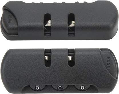 High Security 3 Digit Password Luggage Lock Durable Plastic Suitcase Lock for Travel Cases and Tool Boxes
