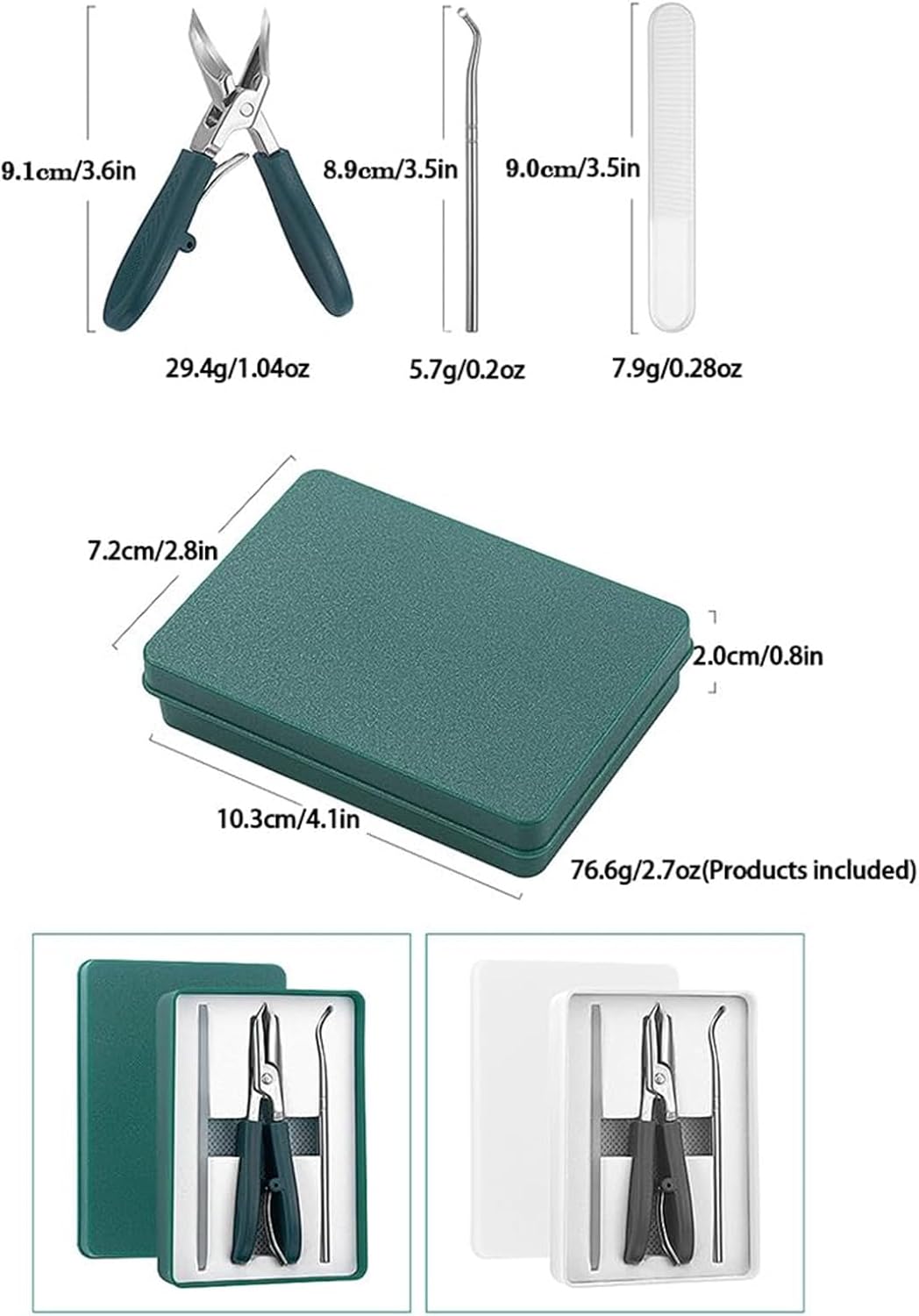 Lavito Nail Clipper,Lavito wide jaw opening anti-splash slanted nail clipper,Curved Toenail Clippers,No Mess,Achieve A Flawless Cut With Ease For Women Men (C)