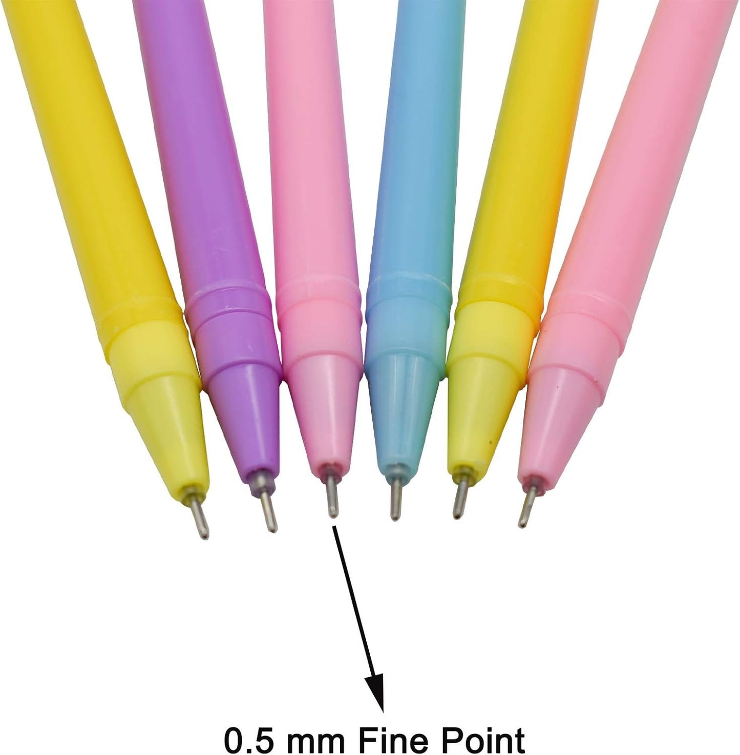 Maydahui 12PCS Alpaca Gel Pen Cartoon Sheep Llama Animal Pens Cute Colorful Writing Pen Black Ink for School Office Stationery Supplies
