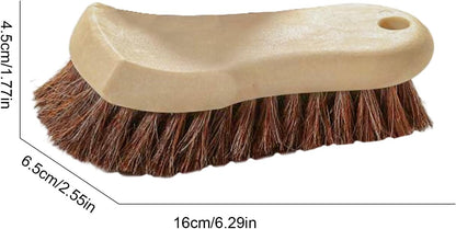 Horse Hair Detailing Brush, Long Bristle Cleaning Tool, Car Interior Applicator, Soft Multifunctional Brush, Gentle on Surfaces, Made of Horsehair Material, 6.3x2.56x1.77in