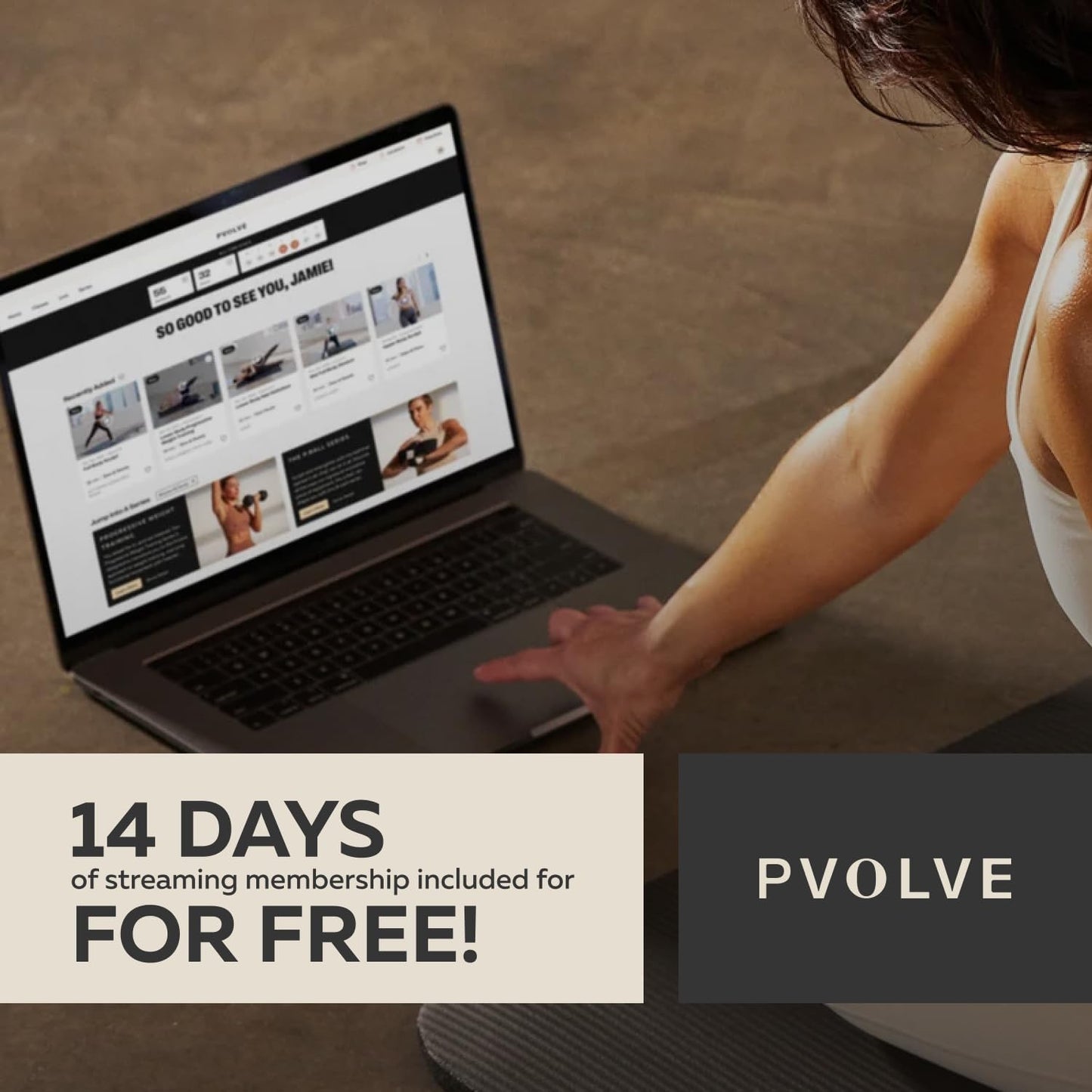 PVOLVE P.Ball- Home Gym Fitness Equipment to Exercise The Glutes and Tone The Thighs