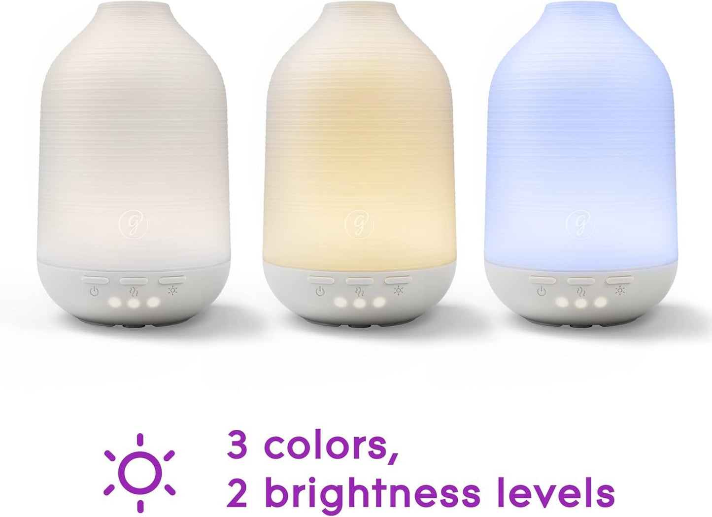 Glade Aromatherapy Diffuser & Essential Oil, Air Freshener for Home, Choose Calm Scent with Notes of Lavender & Sandalwood, 0.56 Fl Oz
