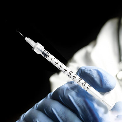 25 Pack 1ml Syringes with 27Ga 1/2 Inch Needle, Sterile Disposable Syringe Kit Individual Package for Crafts, Industrial, Scientific,Watering, Pet Feeding & DIY