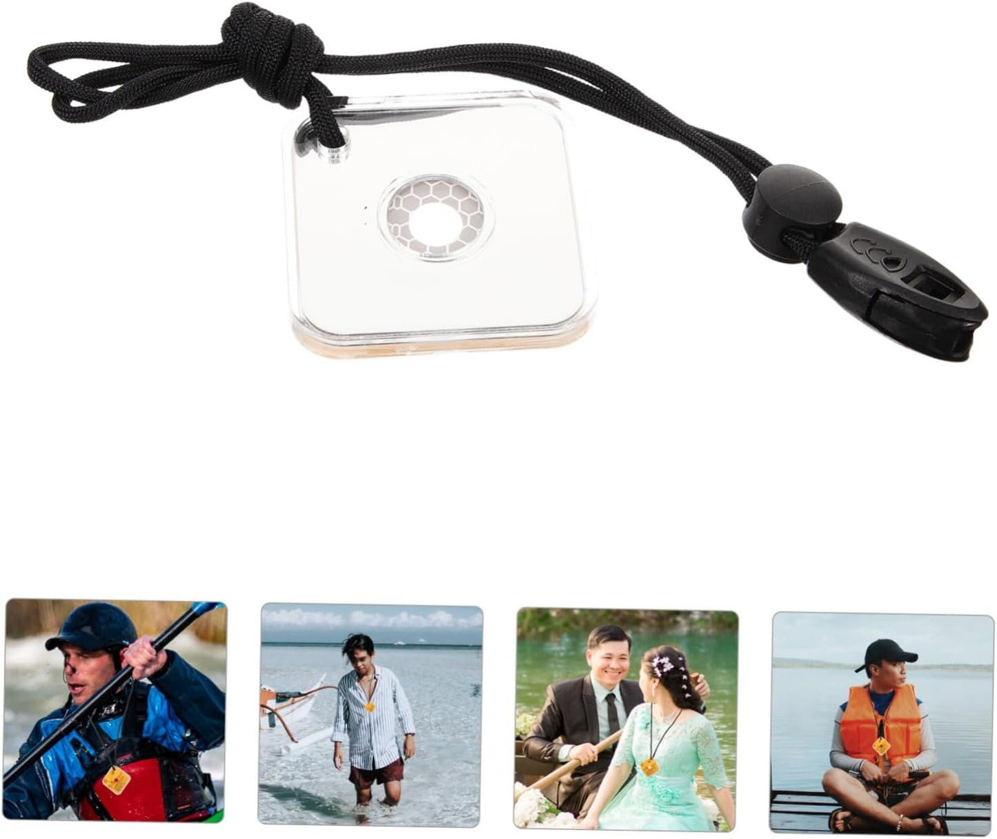 Gogogmee Reflective Signaling Mirror Made of Acrylic Compact Portable for Outdoor Use Survival Gear