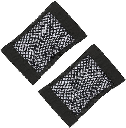 Storage Net for Car Trunk, Automotive Cargo Net for Truck Bed Elastic Nylon Mesh Universal Rear Car Organizer Net Car Seat Travel Bag Trunk Storage Roof Bag Mesh Pouch Bag