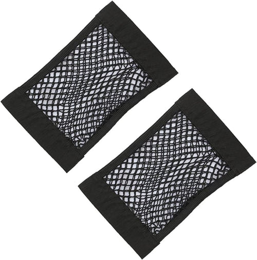 Storage Net for Car Trunk, Automotive Cargo Net for Truck Bed Elastic Nylon Mesh Universal Rear Car Organizer Net Car Seat Travel Bag Trunk Storage Roof Bag Mesh Pouch Bag