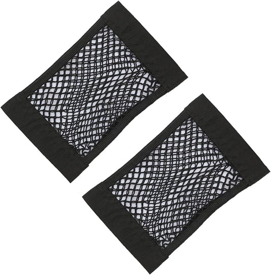 Storage Net for Car Trunk, Automotive Cargo Net for Truck Bed Elastic Nylon Mesh Universal Rear Car Organizer Net Car Seat Travel Bag Trunk Storage Roof Bag Mesh Pouch Bag