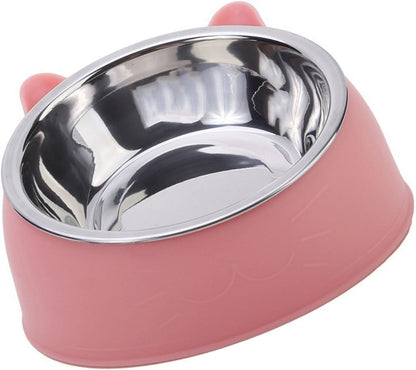 Adrosstoller Ciotola staccabile per irrigazione e mangiare, per alleviare la pressione del collo, ciotola protetta per il collo dell'animale domestico, ciotola per l'irrigazione del cane