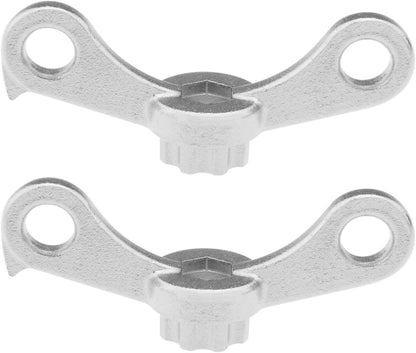 SING F LTD 2PCS Bike Crank Removal Tool Compatible with Shimano Hollowtech II Systems Bicycle Crank Puller Repair Safety Hook Bottom