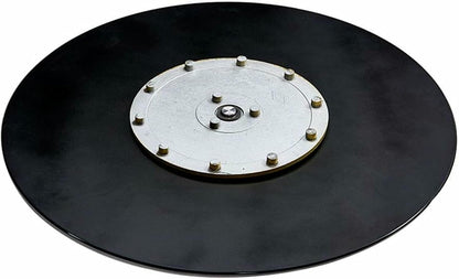 BTOIASYHF Black Dining Table Turntable Tempered Glass 10 mm Thickened Round Glass Turntable for Home Round Table Top 80~100 cm