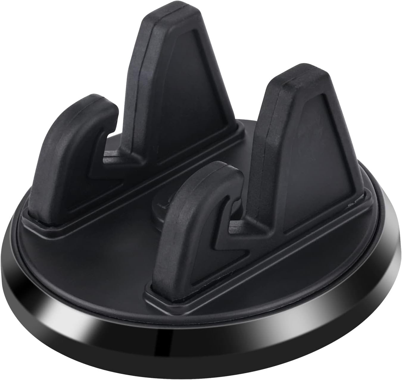 KINBOM Universal Mobile Phone Holder, 360° Arbitrary Rotation Car Phone Holder Dashboard Silicone Non-Slip Dashboard Phone Holder for Car Dashboard (Black)