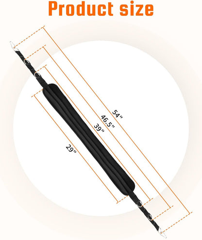 𝑻𝒉𝒊𝒄𝒌 𝑼𝒑𝒈𝒓𝒂𝒅𝒆𝒅 Adjustable Leg Press Rowing Strap, Fit for Bowflex Home Gym accessories, Fit for Ultimate 2 Blaze Elite Sport Blaze Sport Gym