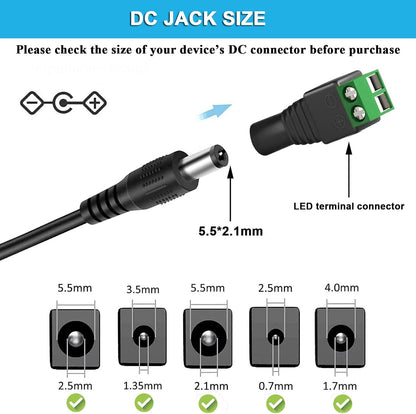 TKDY 18V 1A 18V 1000mA 800mA 750mA 500mA 400mA Power Adapter with 5 Tips for Most 18V Electronic Devices Positive Center