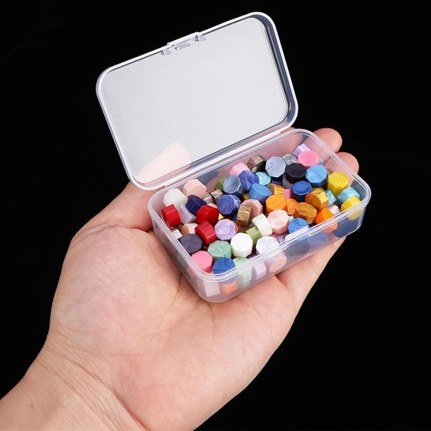 12 Pcs Small Clear Organizer Storage Containers,Mini Storage Containers Box with Lid,for Storage of Small Items, Crafts, Jewelry, and Other Small Items(2.5 x 1.7 x 0.8 Inches)