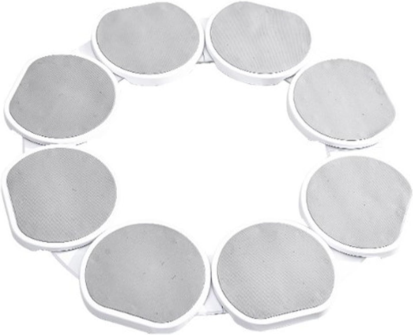 Turntable for Dining Table, 360 Degree Rotation Round Serving Plate Tabletop Rotating Tray, Silent & Smooth Spin, Expandable Large Capacity Kitchen Turntable for Dining, Parties