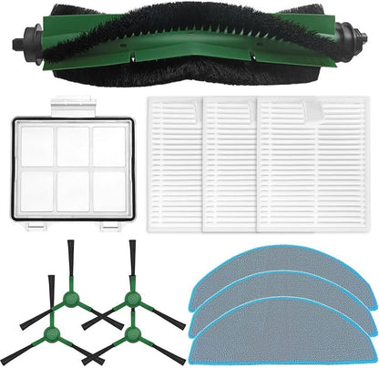 Cleaning For Essentials Kit spazzola principale con filtri e panni mocio insieme a spazzole laterali per Roomba modelli Y0140/Y0110/Y0112